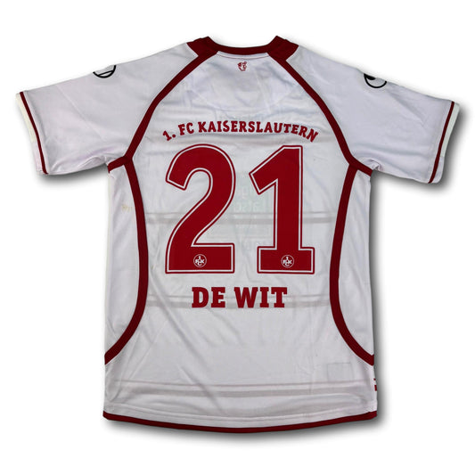 1. FC Kaiserslautern - 2012-13 - Matchworn - Extérieur - M - uhlsport - De Wit #21