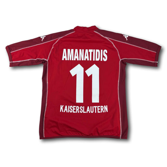 1. FC Kaiserslautern - 2005-06 - Matchworn - Domicile - XXL - Kappa - Amanatidis #11