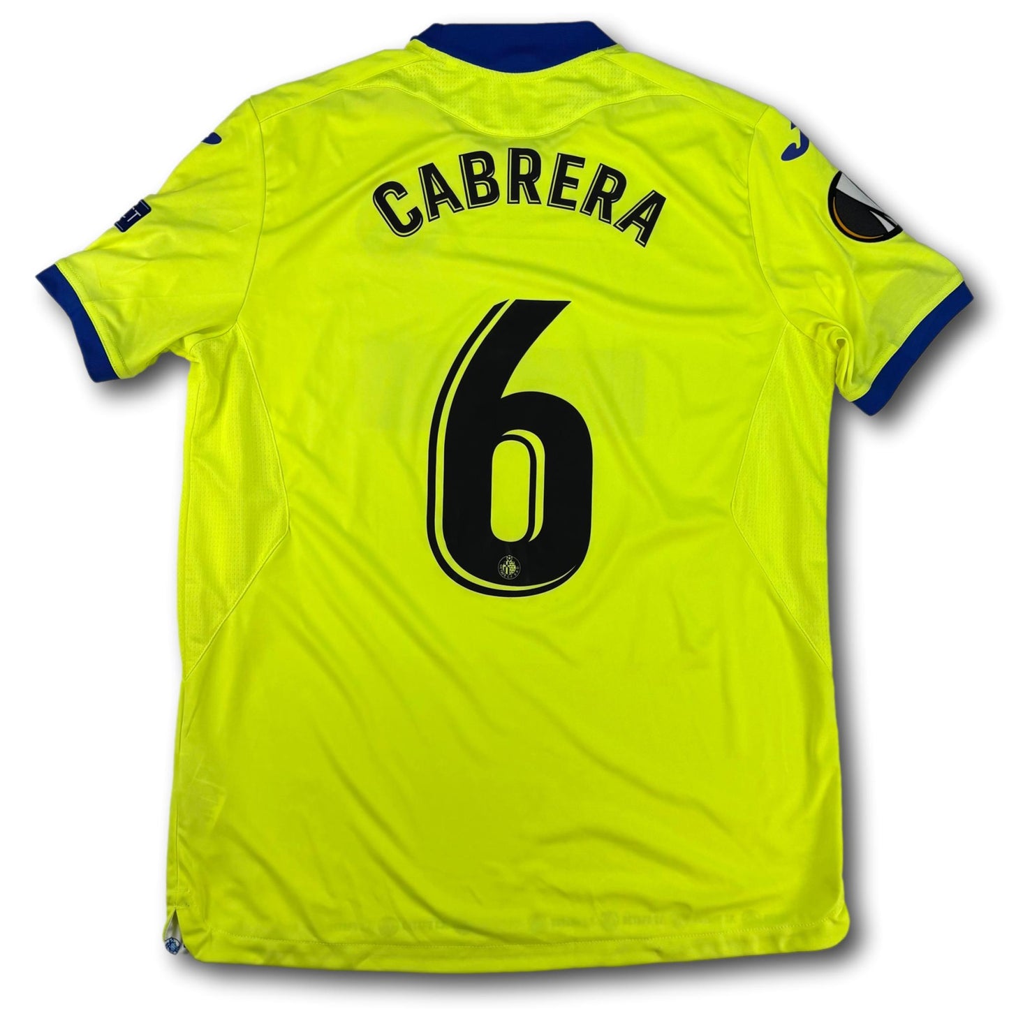 Getafe CF - 2019-20 - Porté en match - Extérieur - XL - Joma - Cabrera #6