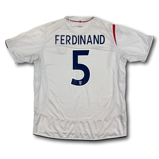 England - 2005-07 - Heim - XL - Umbro - Ferdinand #5