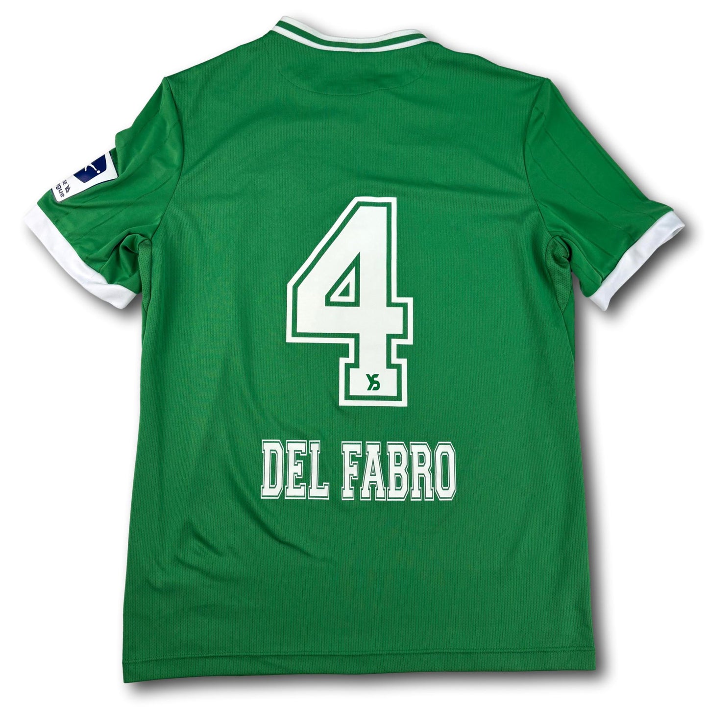 Yverdon Sport FC - 2024-25 - Matchworn - Home - L - Macron - Del Fabro #4