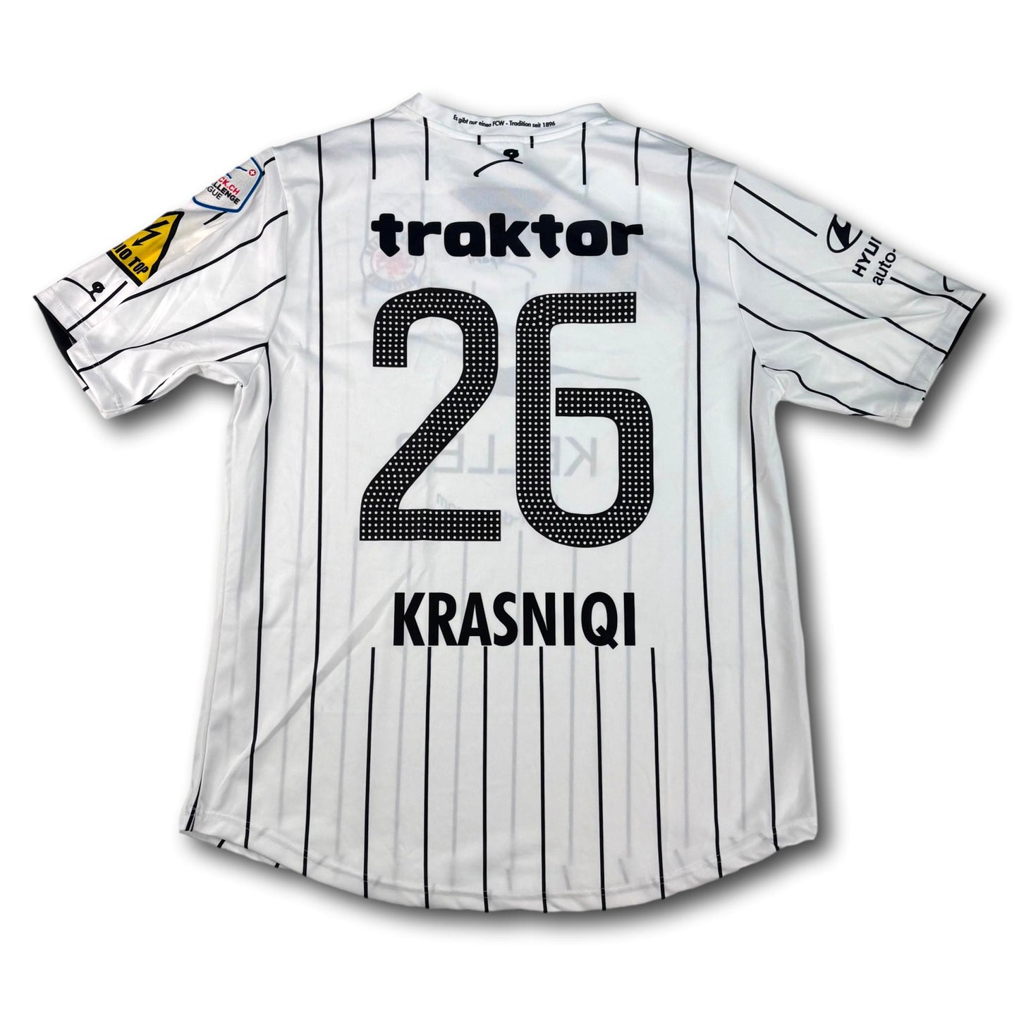 FC Winterthur - environ 2016-17 - Porté en match - Extérieur - L - Gpard - Krasniqi #26