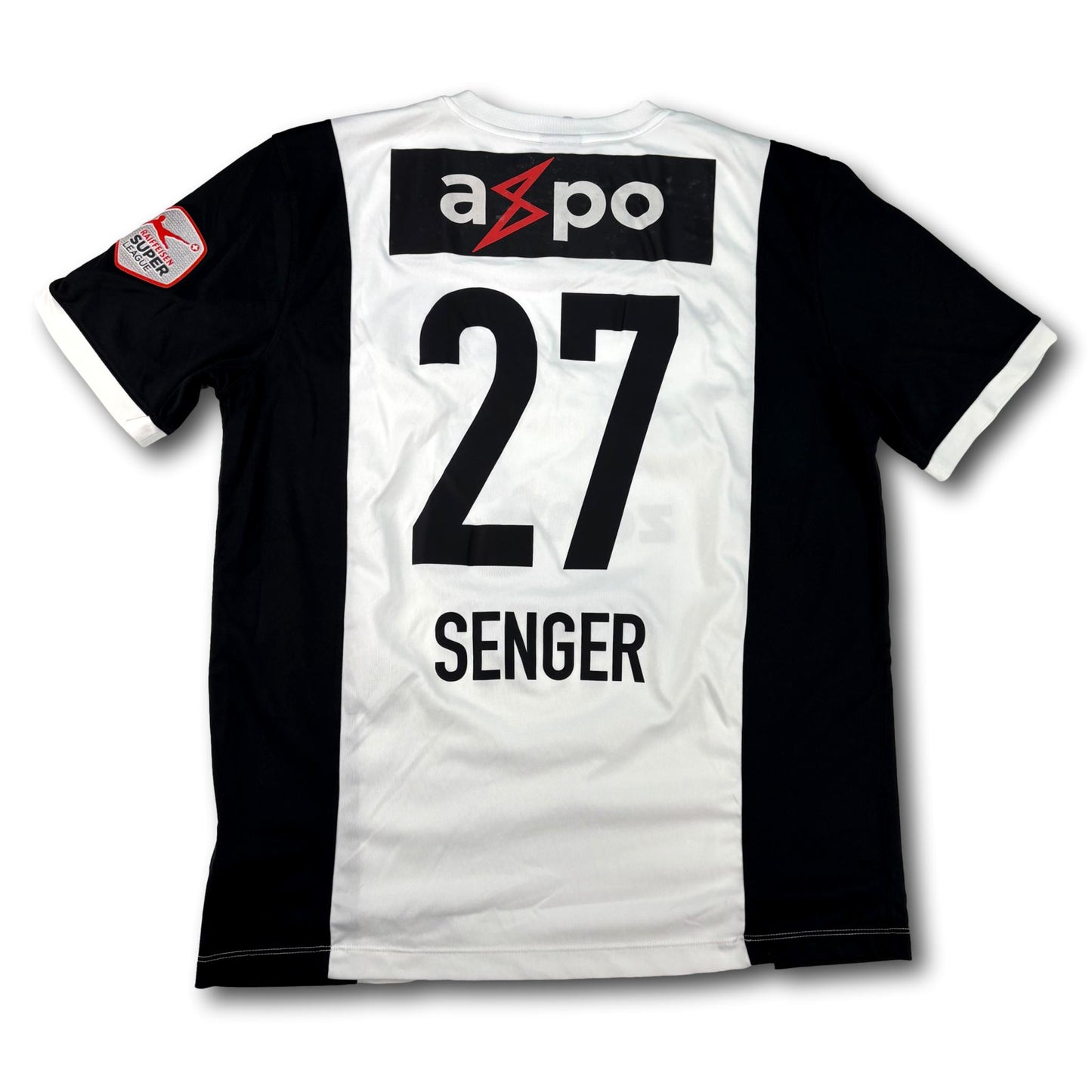 FC Aarau - 2014-15 - Matchworn - Domicile - L - Nike - Senger #27