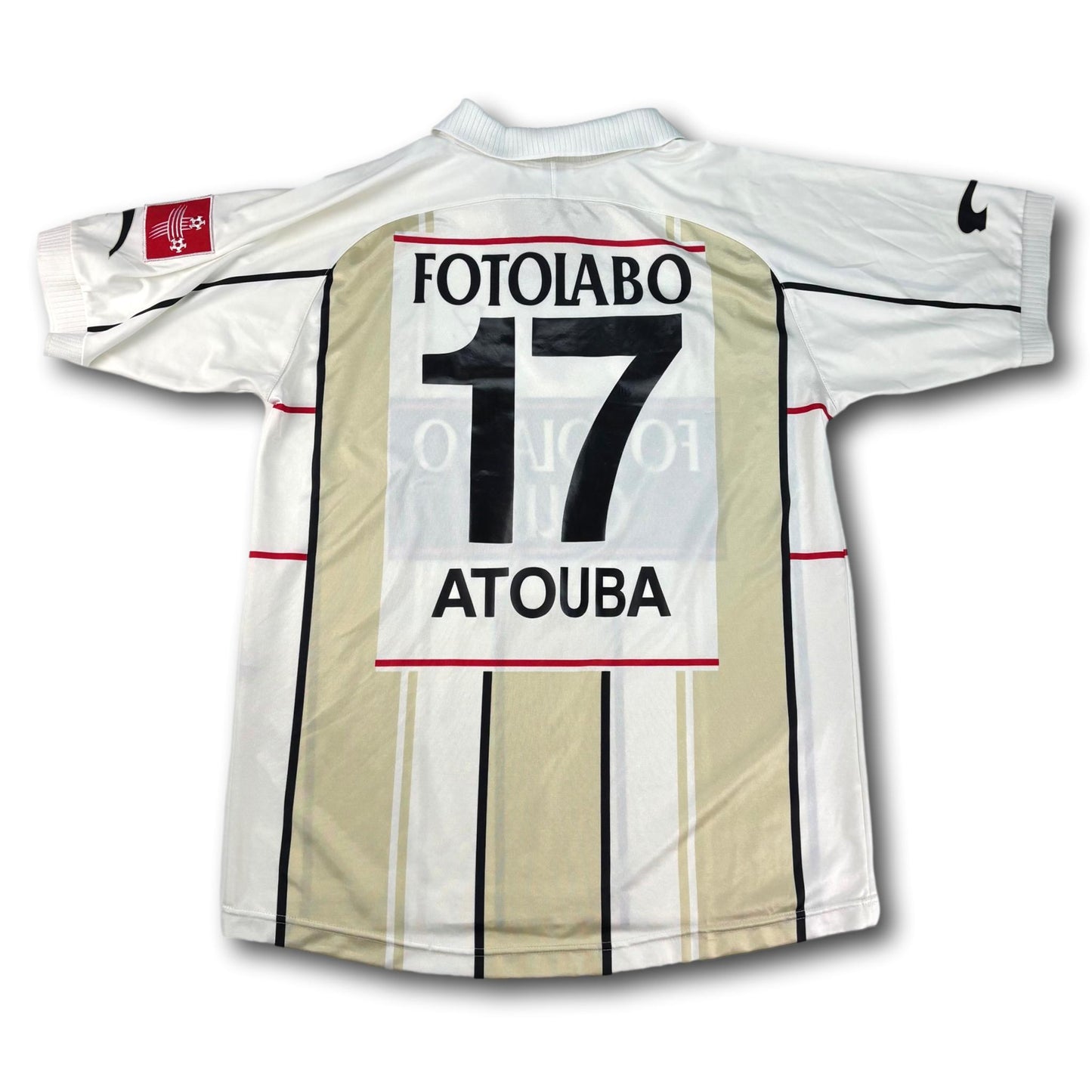 Neuchâtel Xamax - 2000-01 - Porté en match - Extérieur - XL - Kronos - Atouba #17 - signé