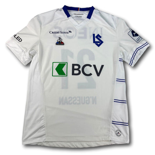 FC Lausanne-Sport - 2020-21 - Matchworn - Heim - L - Le Coq Sportif - N'Guessan #21