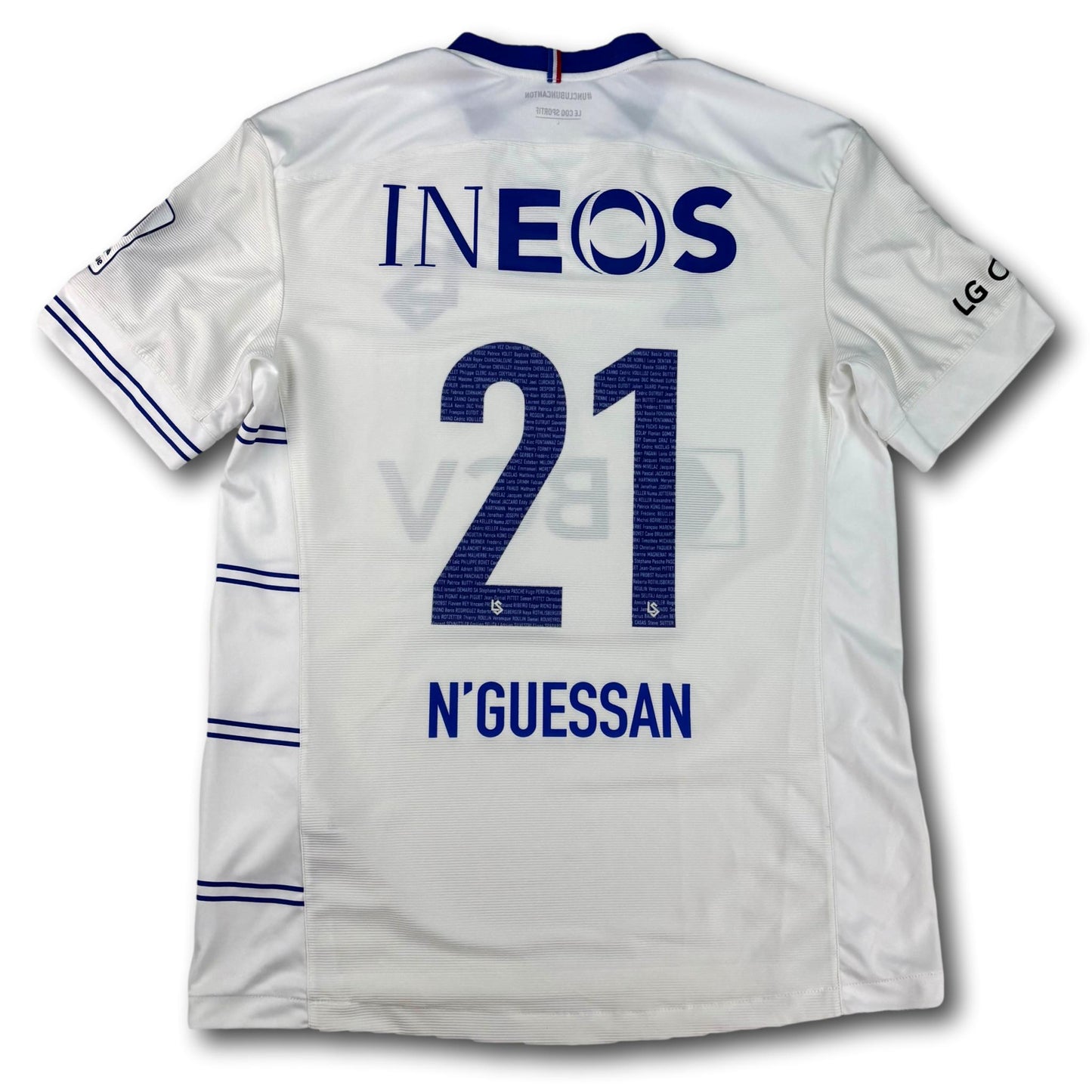 FC Lausanne-Sport - 2020-21 - Matchworn - Domicile - L - Le Coq Sportif - N'Guessan #21