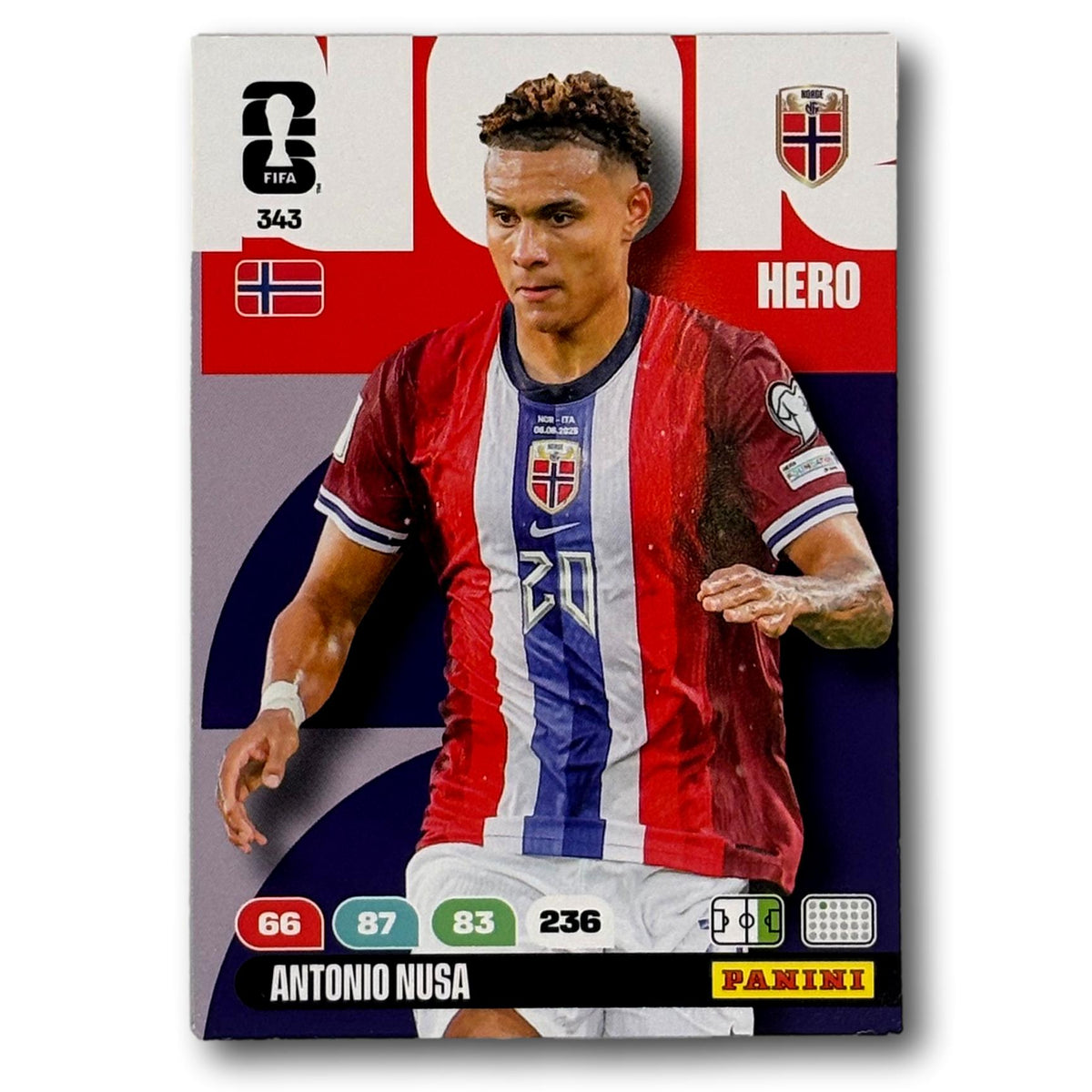 Adrenalyn Copa Mundial de la FIFA 2026 - Antonio Nusa #343