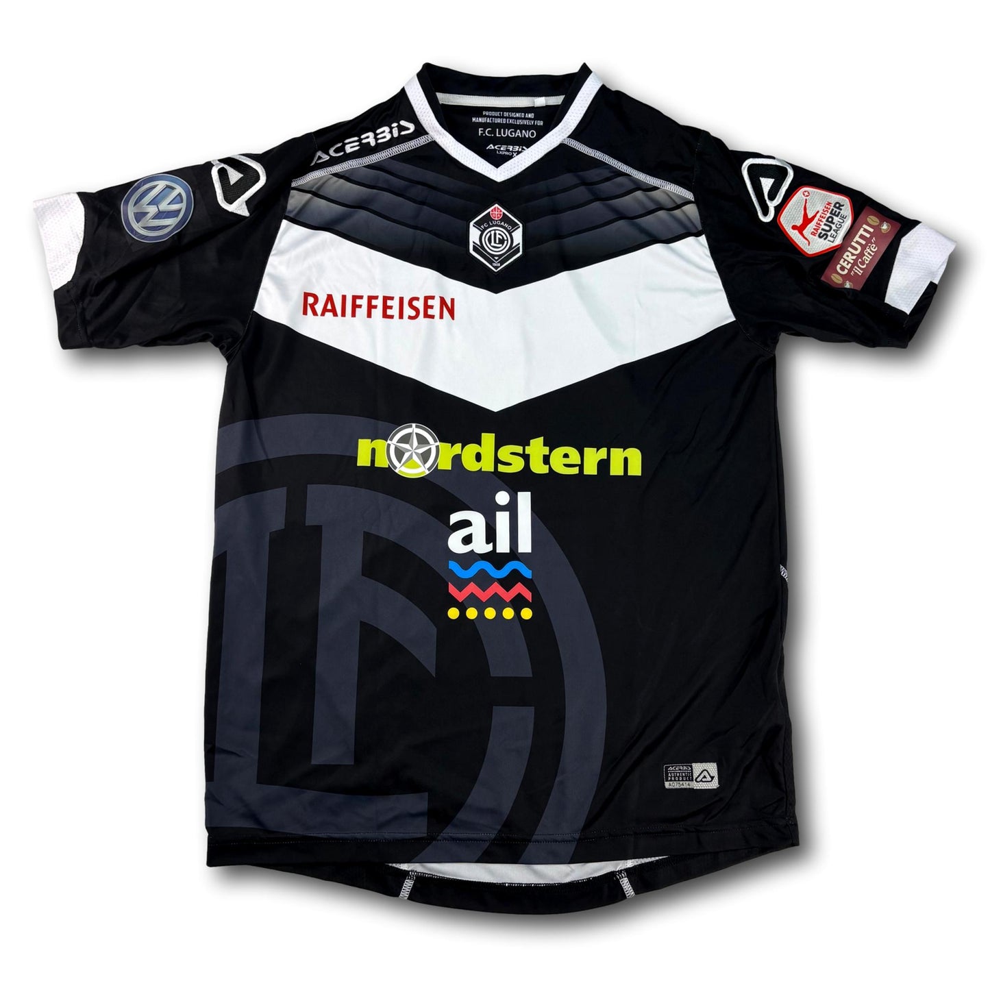FC Lugano - 2017-18 - Matchworn - Domicile - L - Acerbis - Junior #11