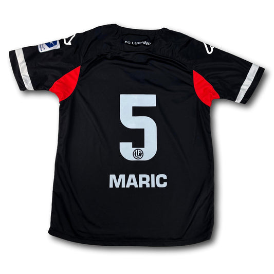 FC Lugano - 2021-22 - Matchworn - Heim - XL - Acerbis - Maric #5