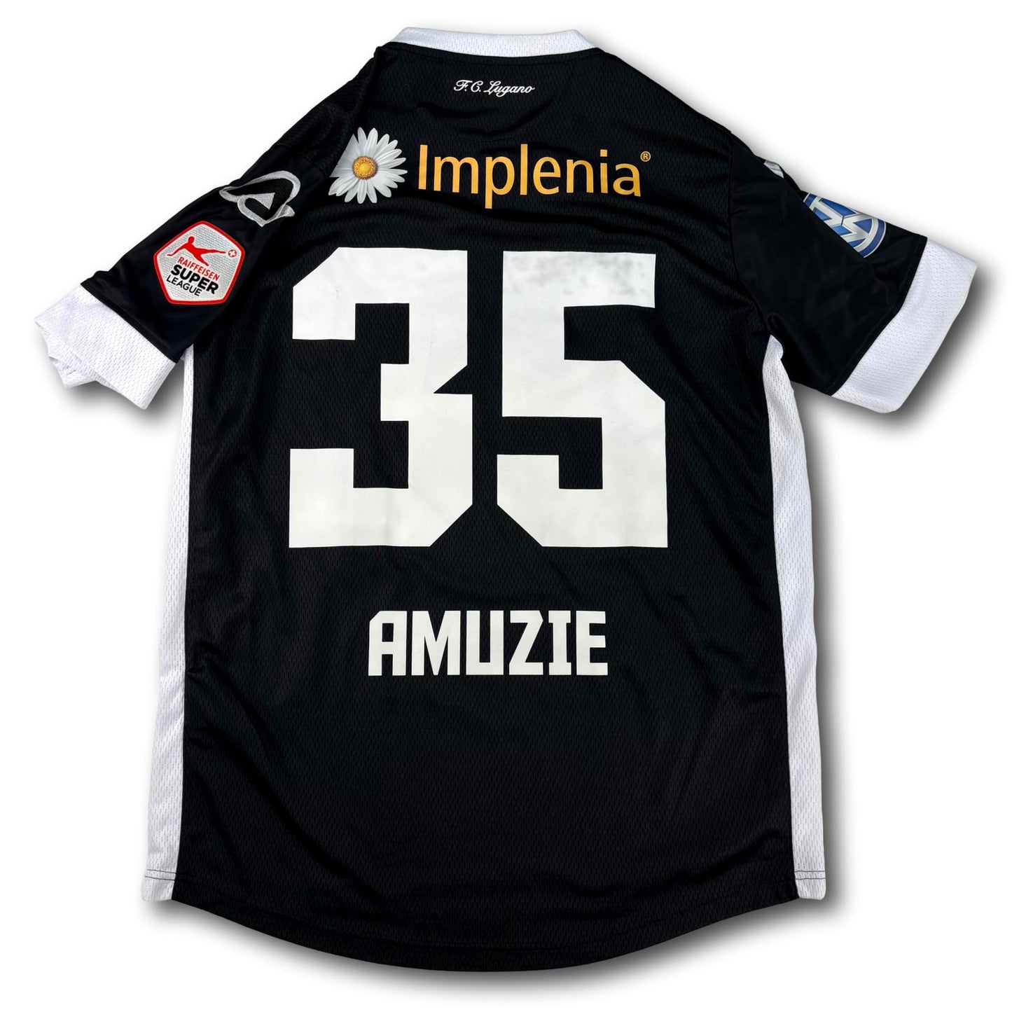 FC Lugano - 2018-19 - Porté en match - Domicile - M - Acerbis - Amuzie #35 - signé