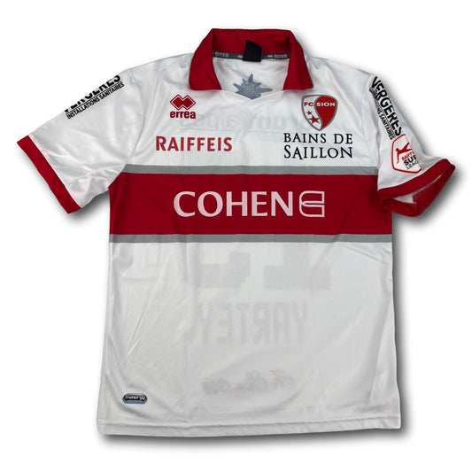 FC Sion - 2013-14 - Matchworn - Heim - M - Errea - Yartey #15