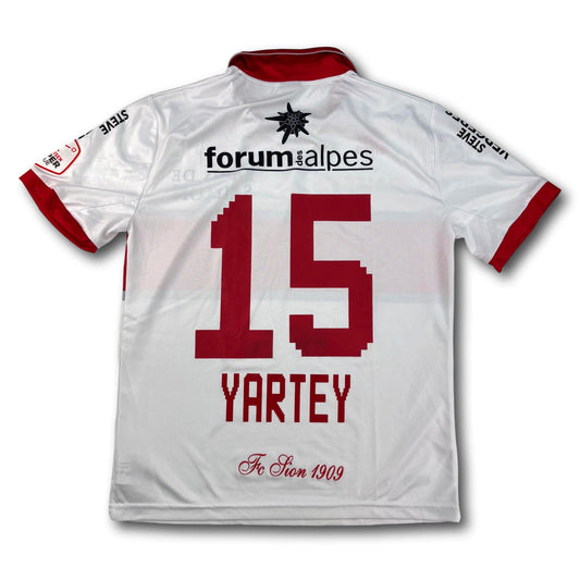 FC Sion - 2013-14 - Matchworn - Heim - M - Errea - Yartey #15
