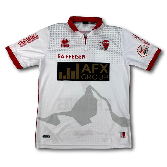 FC Sion - 2016-17 - Matchworn - Heim - L - Errea - E. Fernandes #7