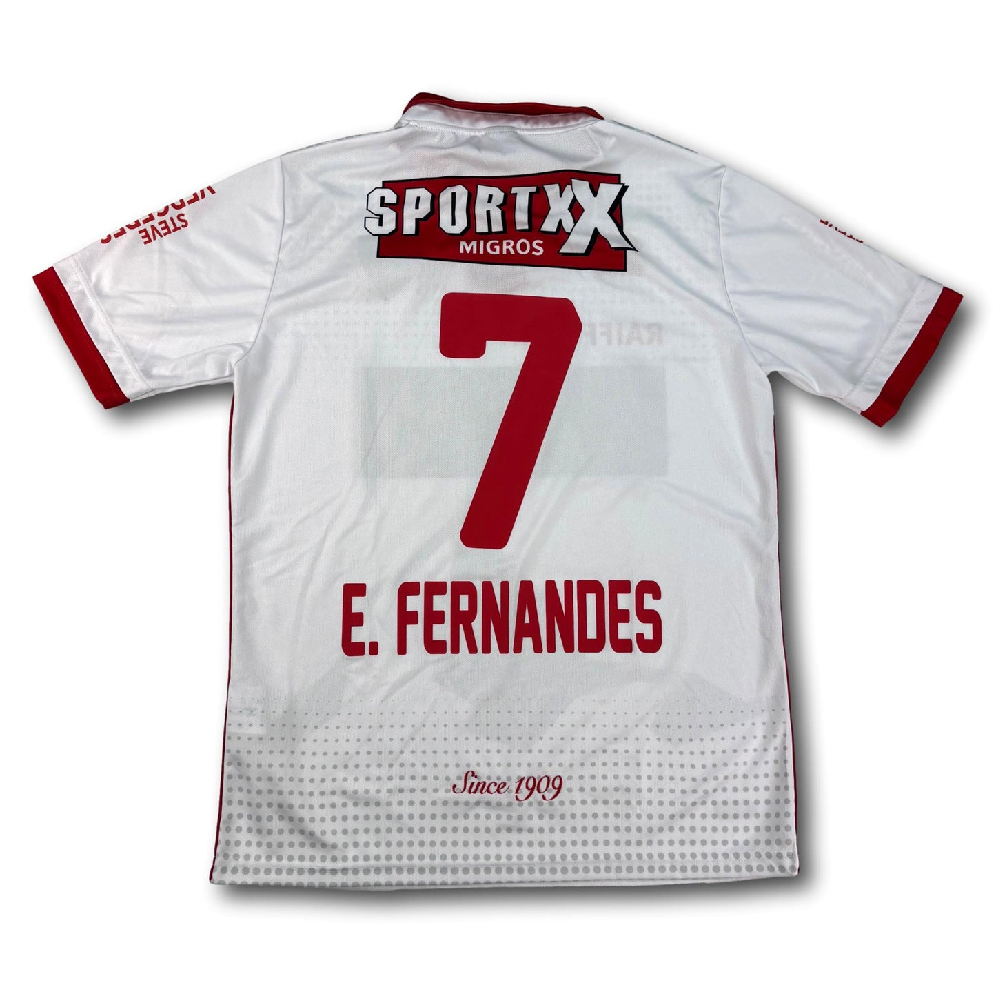 FC Sion - 2016-17 - Matchworn - Heim - L - Errea - E. Fernandes #7