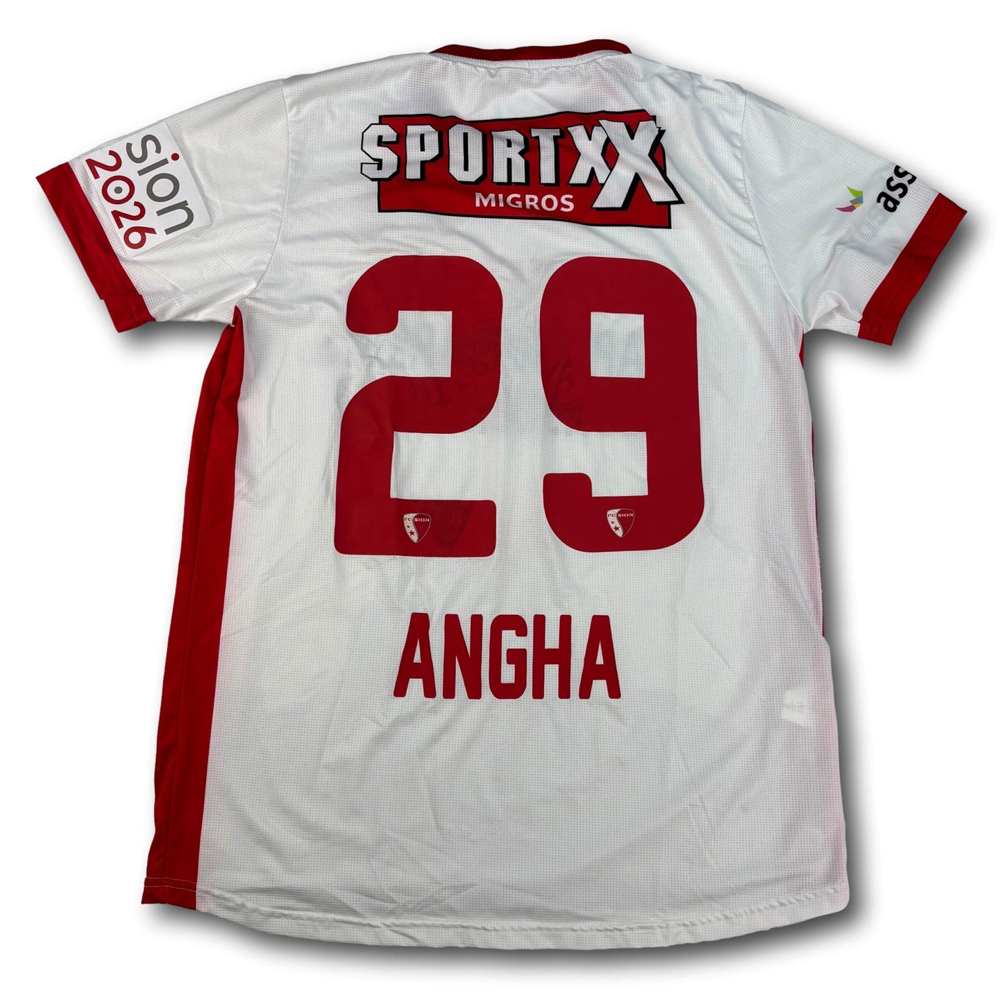 FC Sion - 2017-18 - Matchworn - Domicile - M - Errea - Angha #29