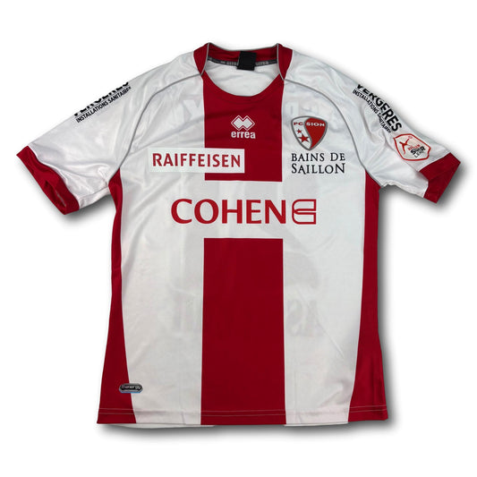 FC Sion - 2014-15 - Matchworn - Heim - M - Errea- Assifuah #21