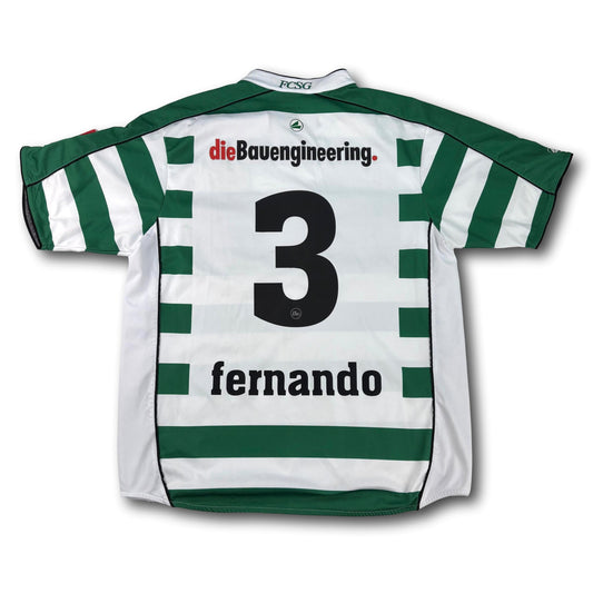FC St. Gallen - 2009-10 - Matchworn - Home - M / L - Jako - Fernando #3