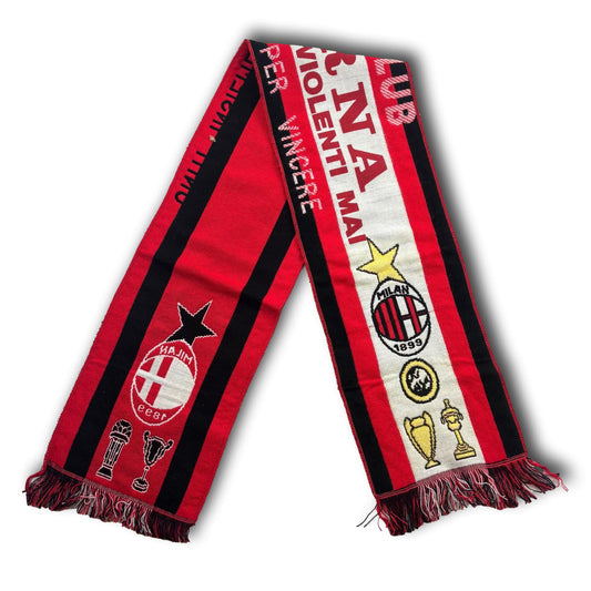 Écharpe de supporter de l'AC Milan