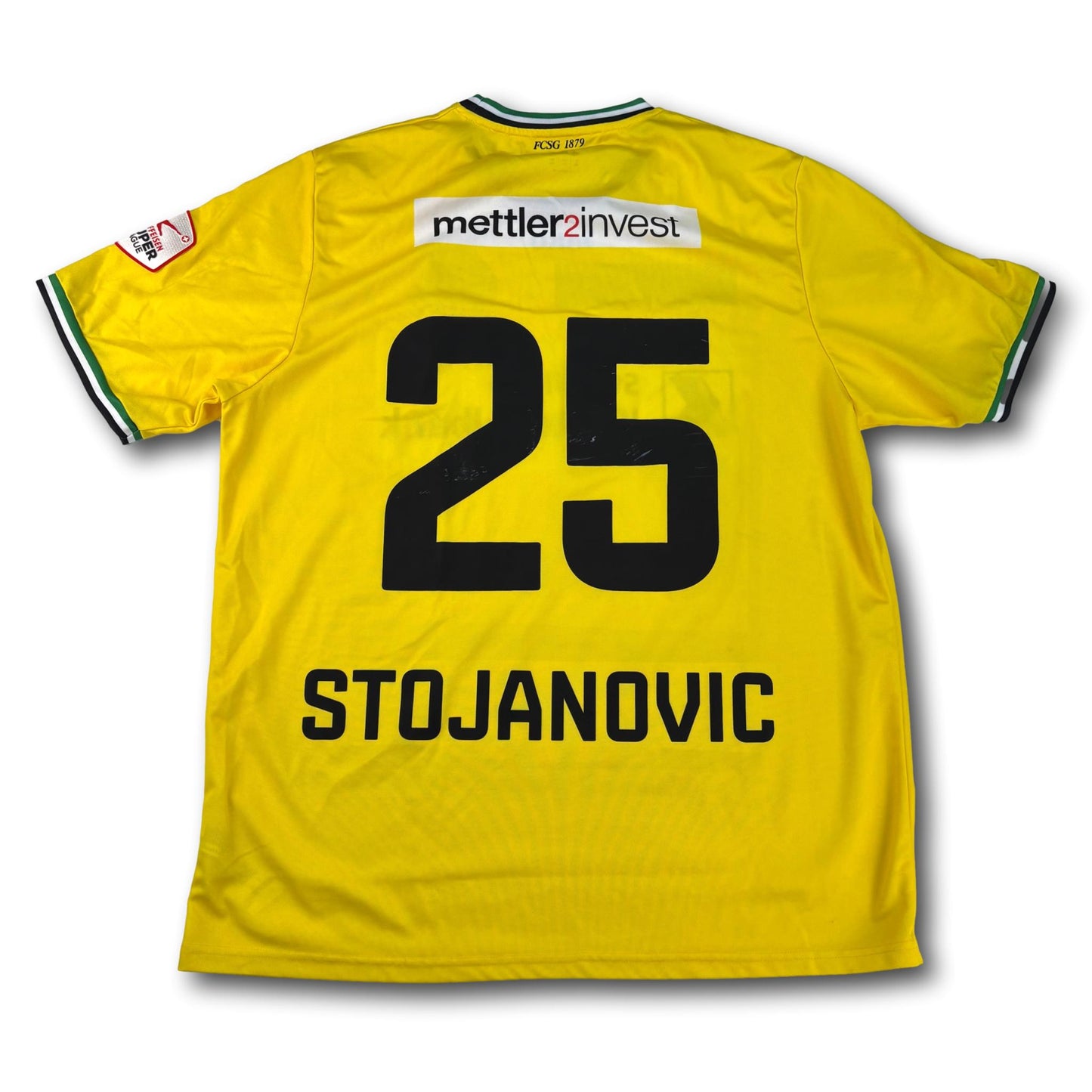 FC Saint-Gall - 2016-17 - Porté en match - Gardien de but - XXL - Jako - Stojanovic #25