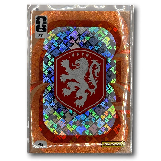 Adrenalyn Coupe du Monde de la FIFA 2026 - Écusson Pays-Bas #311