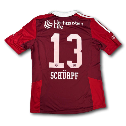 FC Vaduz - 2014-15 - Matchworn - Domicile - M - adidas - Schürpf #13