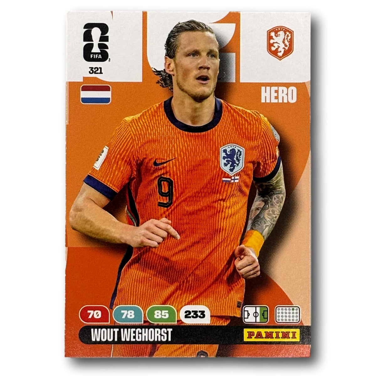 Adrenalyn Copa Mundial de la FIFA 2026 - Wout Weghorst #321