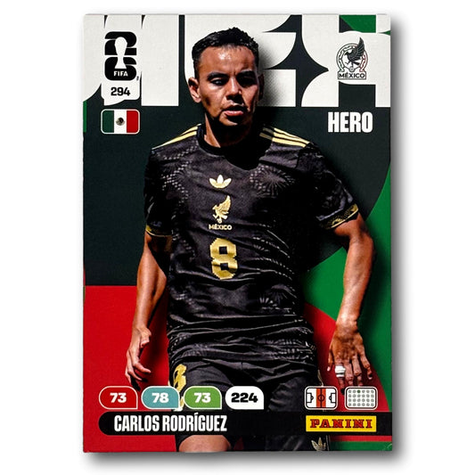Adrenalyn Coupe du Monde de la FIFA 2026 - Carlos Rodriguez #294