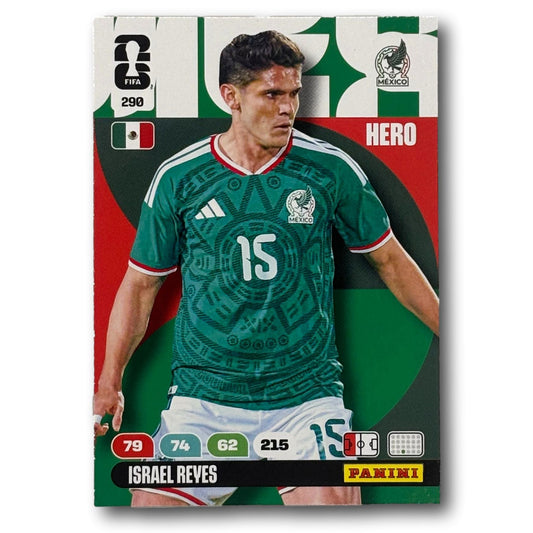 Adrenalyn Coupe du Monde de la FIFA 2026 - Israel Reyes #290