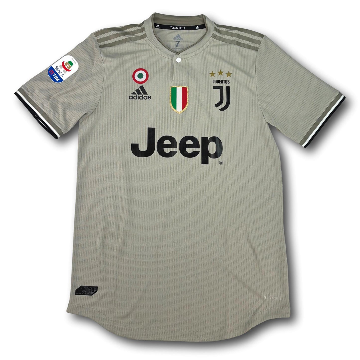 Juventus Turin - 2018-19 - Matchworn - Extérieur - L - adidas - Ronaldo #7
