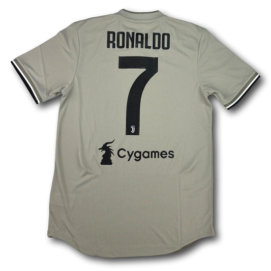 Juventus Turin - 2018-19 - Matchworn - Extérieur - L - adidas - Ronaldo #7