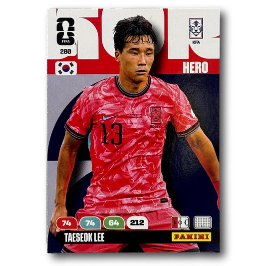 Adrenalyn Coupe du Monde de la FIFA 2026 - Taeseok Lee #280