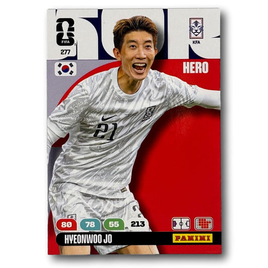 Adrenalyn Coupe du Monde de la FIFA 2026 - Hyeonwoo Jo #277