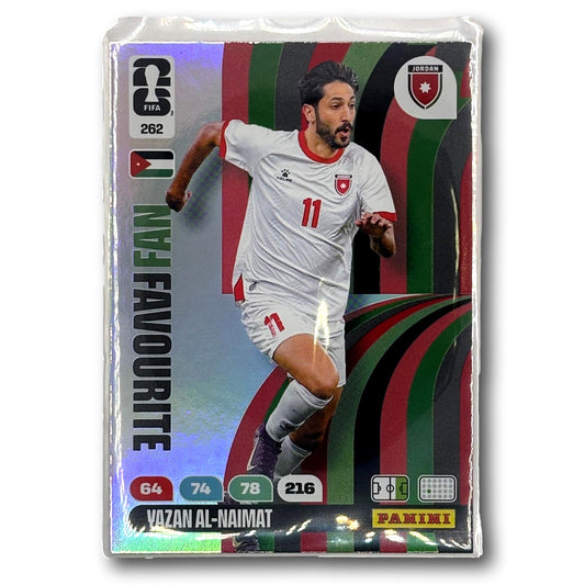 Adrenalyn FIFA World Cup 2026 - Fan Favourite - Yazan Al-Naimat #262