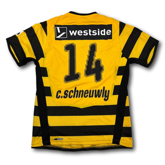 BSC Young Boys - 2008-10 - Maillot porté en match - Domicile - M - Puma - C. Schneuwly n° 14