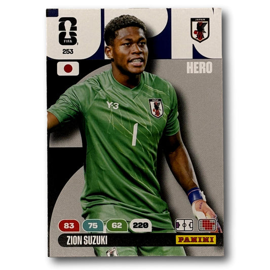 Adrenalyn Coupe du Monde de la FIFA 2026 - Zion Suzuki #253