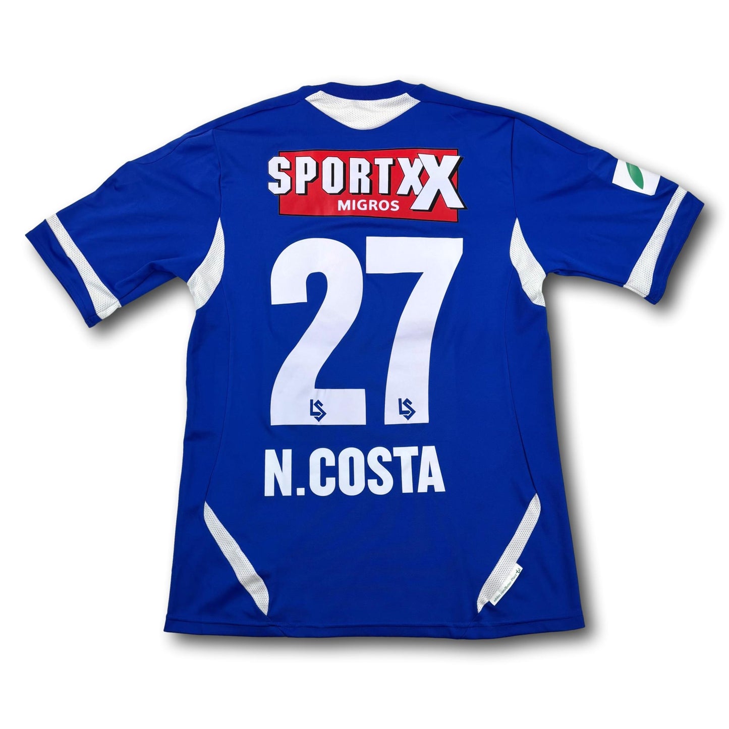 FC Lausanne - Sport - 2011-12 - Maillot porté en match - Domicile - M - adidas - N. Costa n° 27