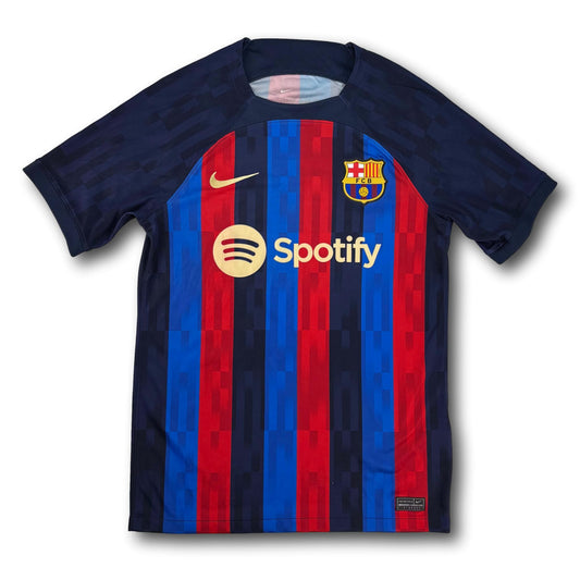 FC Barcelone - 2022-23 - Domicile - S - Nike - Gavi #30
