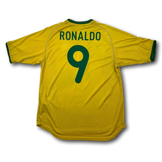Brésil - 2000-02 - Domicile - H - Nike - Ronaldo #9