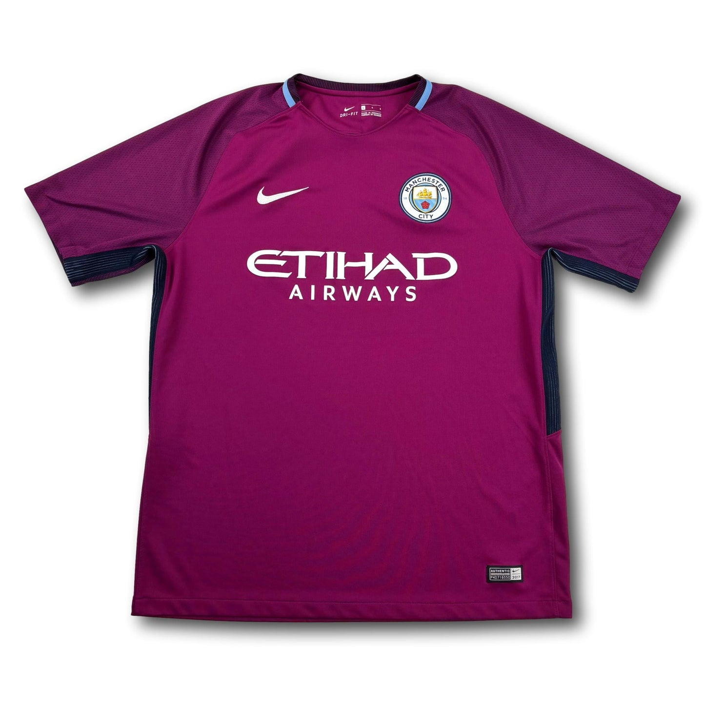 Manchester City - Saison 2017-2018 - Extérieur - Taille L - Nike