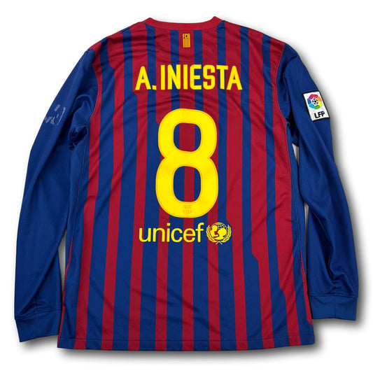 FC Barcelona - 2011-12 - Heim - M - Nike - A. Iniesta #8
