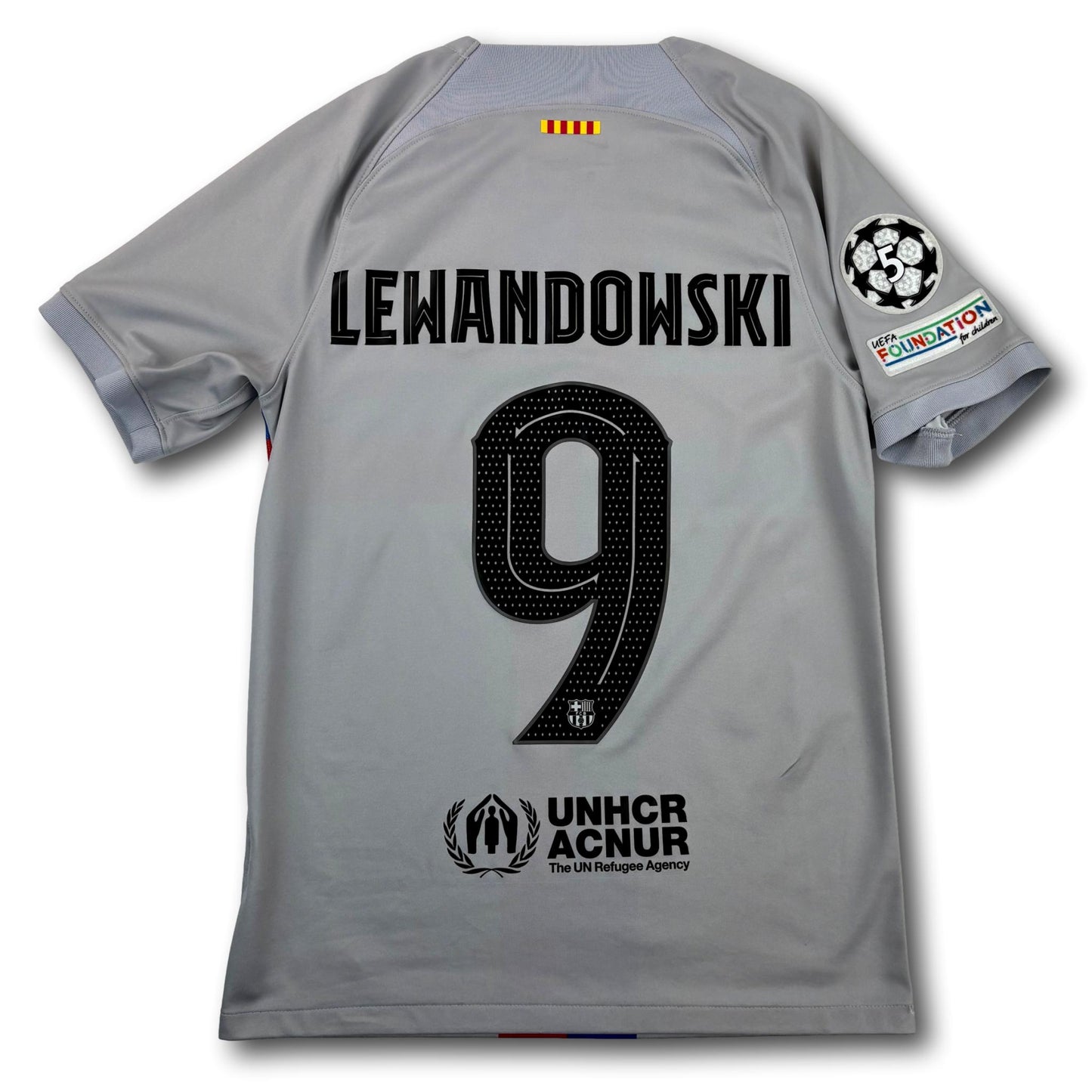 FC Barcelona - 2022-23 - Drittes - S - Nike - Lewandowski #9