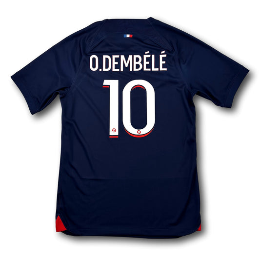 Paris Saint-Germain - 2023-24 - Domicile - S - Nike - O. Dembélé #10