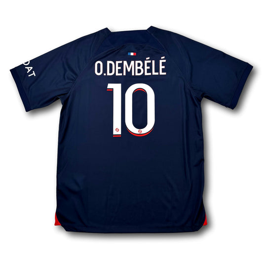 Paris Saint-Germain - 2023-24 - Domicile - L - Nike - O. Dembélé #10