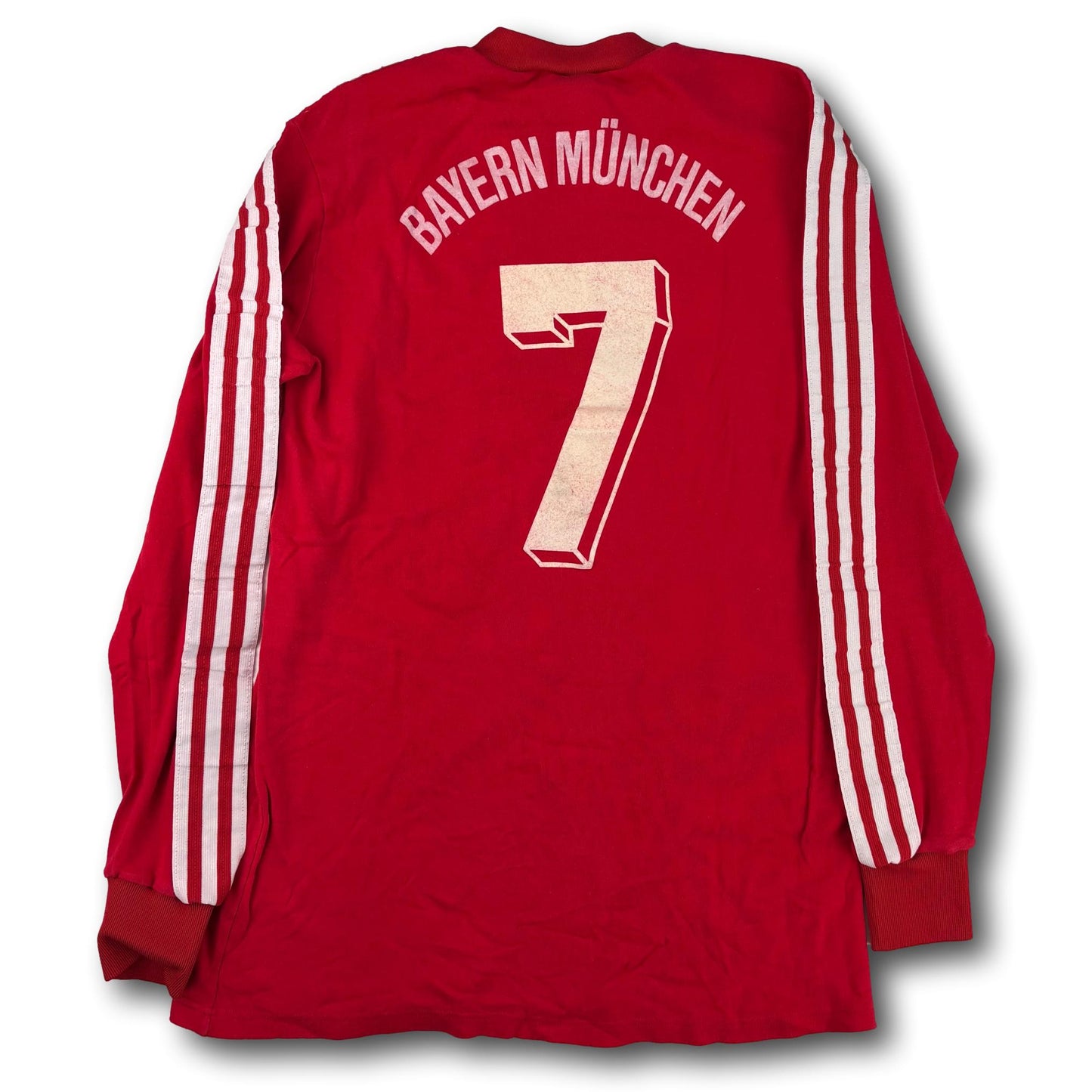 FC Bayern Munich - 1984-86 - Porté en match - Domicile - L - adidas - #7