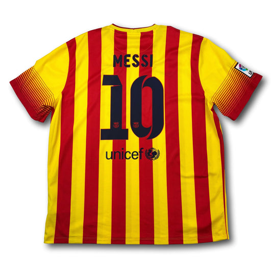 FC Barcelone - 2013-14 - Extérieur - XXL - Nike - Messi #10