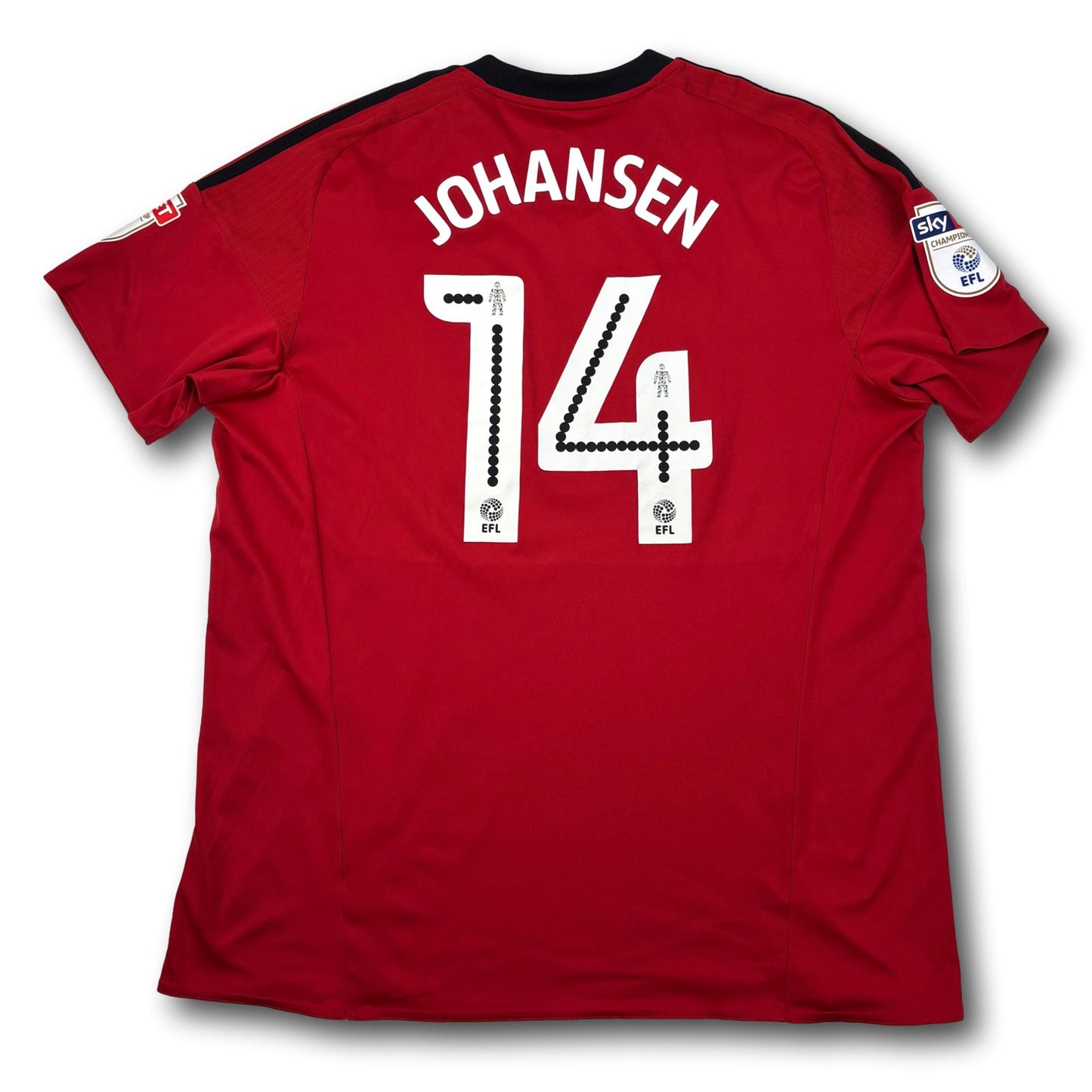 Fulham FC - 2016-17 - Auswärts - XL - adidas - Johansen #14