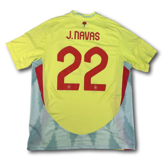Spain - 2024-25 - Away - XL - adidas - J. Navas #22