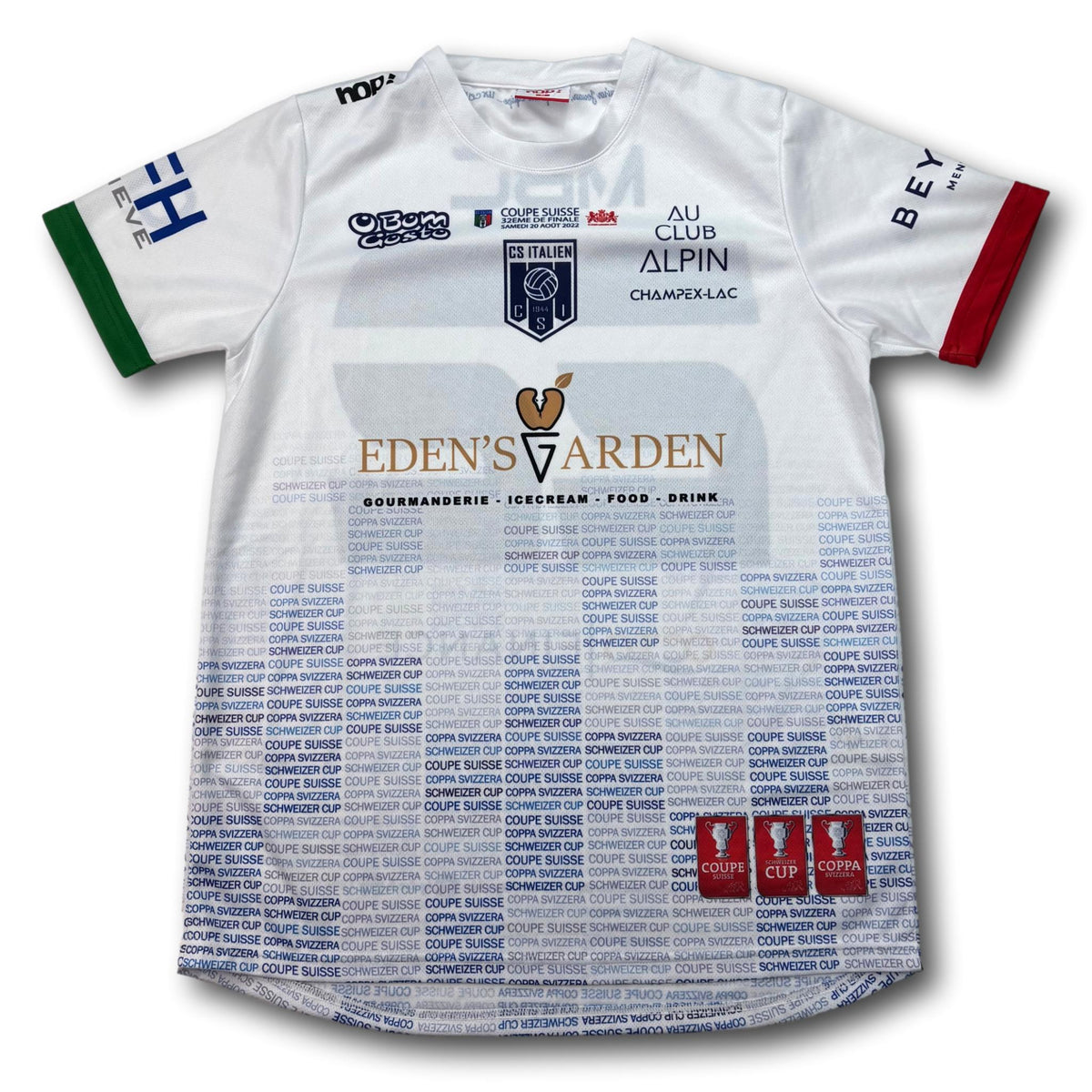 CS Italy - 2022-23 - Match-worn - Home - M - Hop! - #22