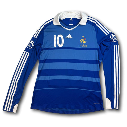 France - 2008-09 - Matchprepared - Home - L - adidas - Benzema #10