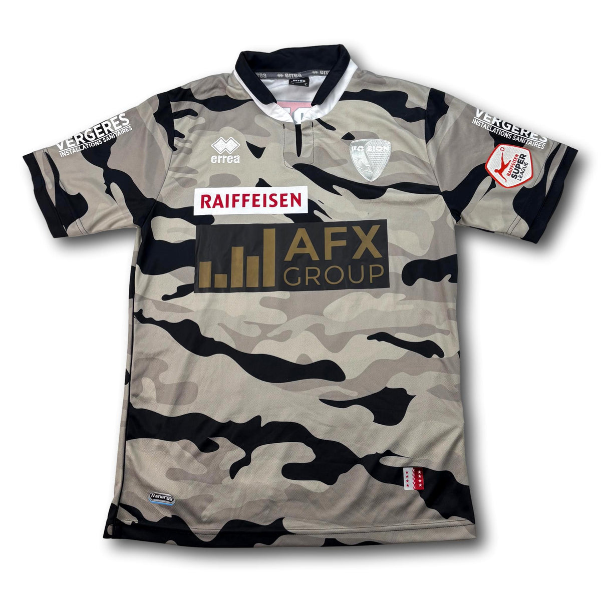 FC Sion - 2016-17 - Match-prepared - Third - L - Errea - Mveng #8